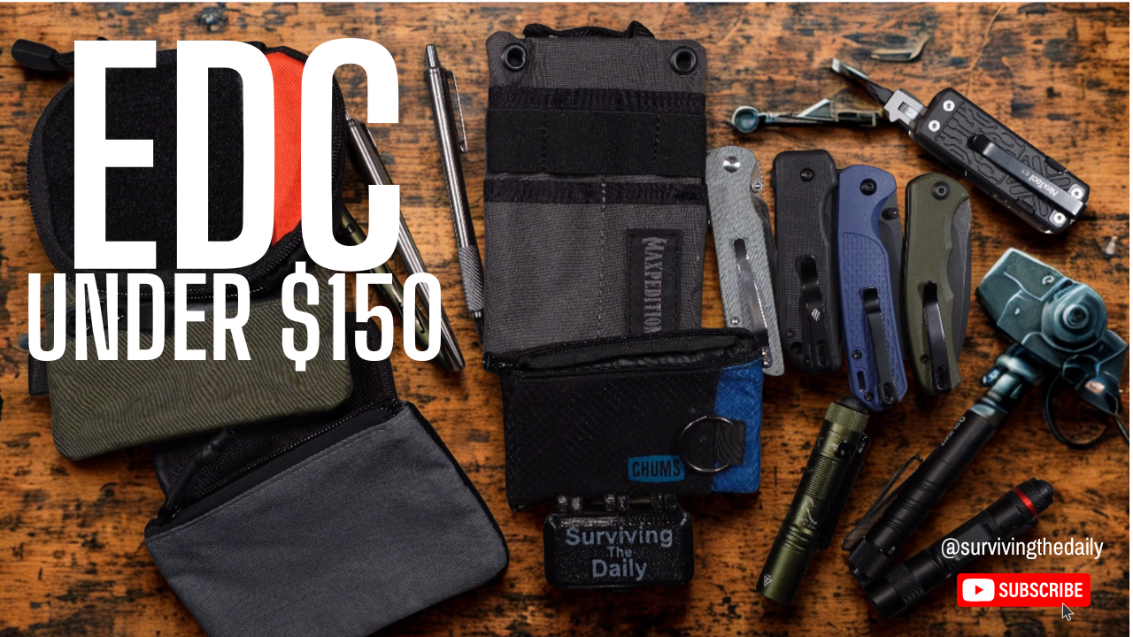 My $150 Starter EDC: What I’d Buy If I Had to Start Over