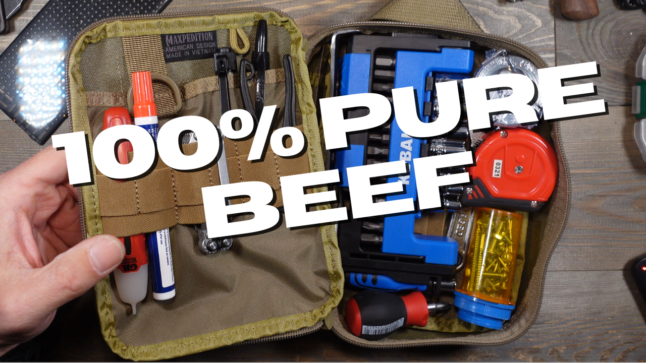 Maxpedition Beefy Pocket Organizer Review: The Ultimate “Do-Anything” EDC Pouch