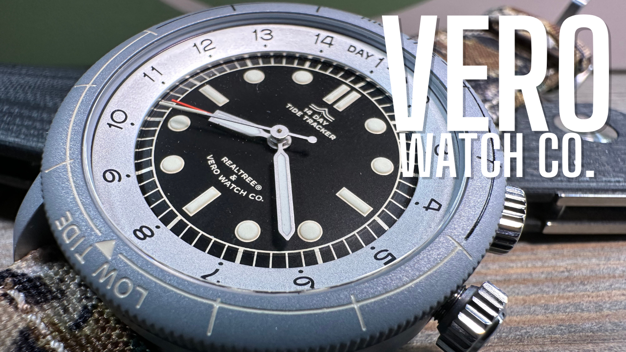 Vero X Real Tree Tide Tracker Review: A USA-Made Mechanical EDC Watch