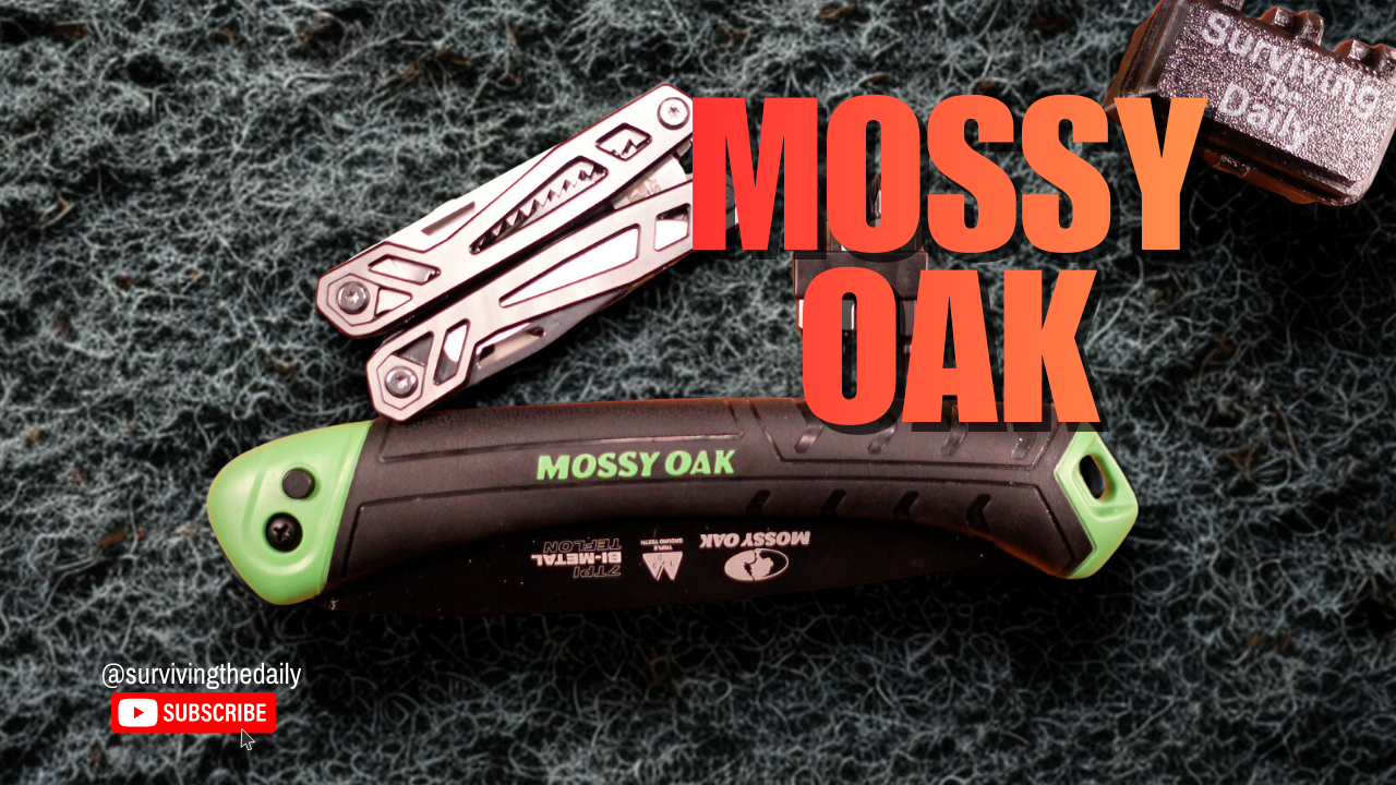 Mossy Oak 7″ Folding Saw & 21-in-1 Multi-Tool Review (Budget Outdoor Gear)