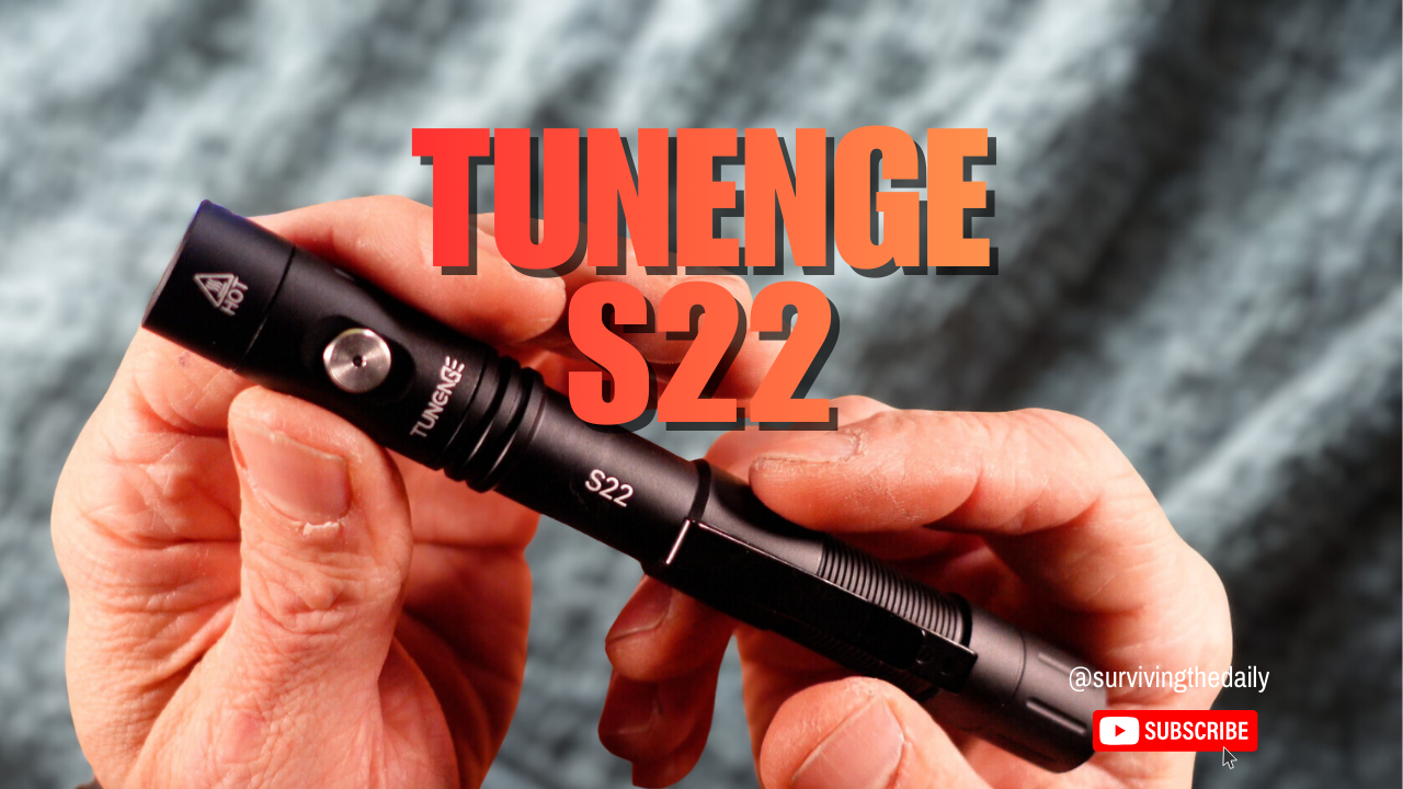 Tunenge S22 Flashlight Review – 1200 Lumens for $26.99
