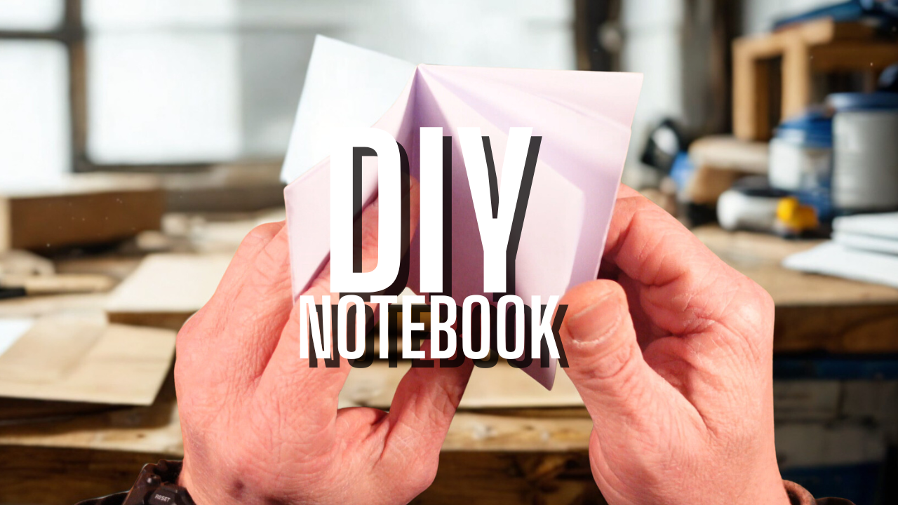 How to Make an 8-Page Pocket Notebook from One Sheet of Paper