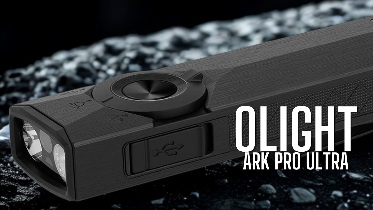 Olight Ark Pro Ultra Review (Their Most Advanced Flashlight Yet?)
