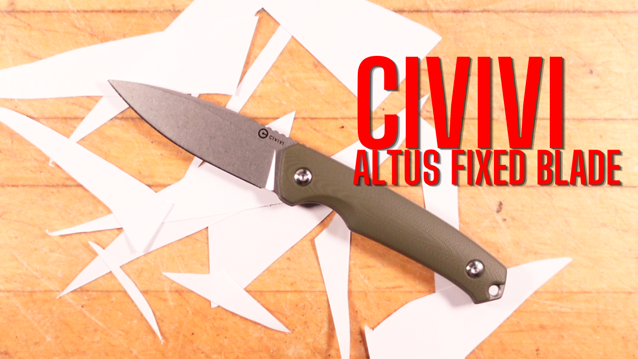 Civivi Altus Fixed Blade Review: A Compact EDC Knife That Just Dropped