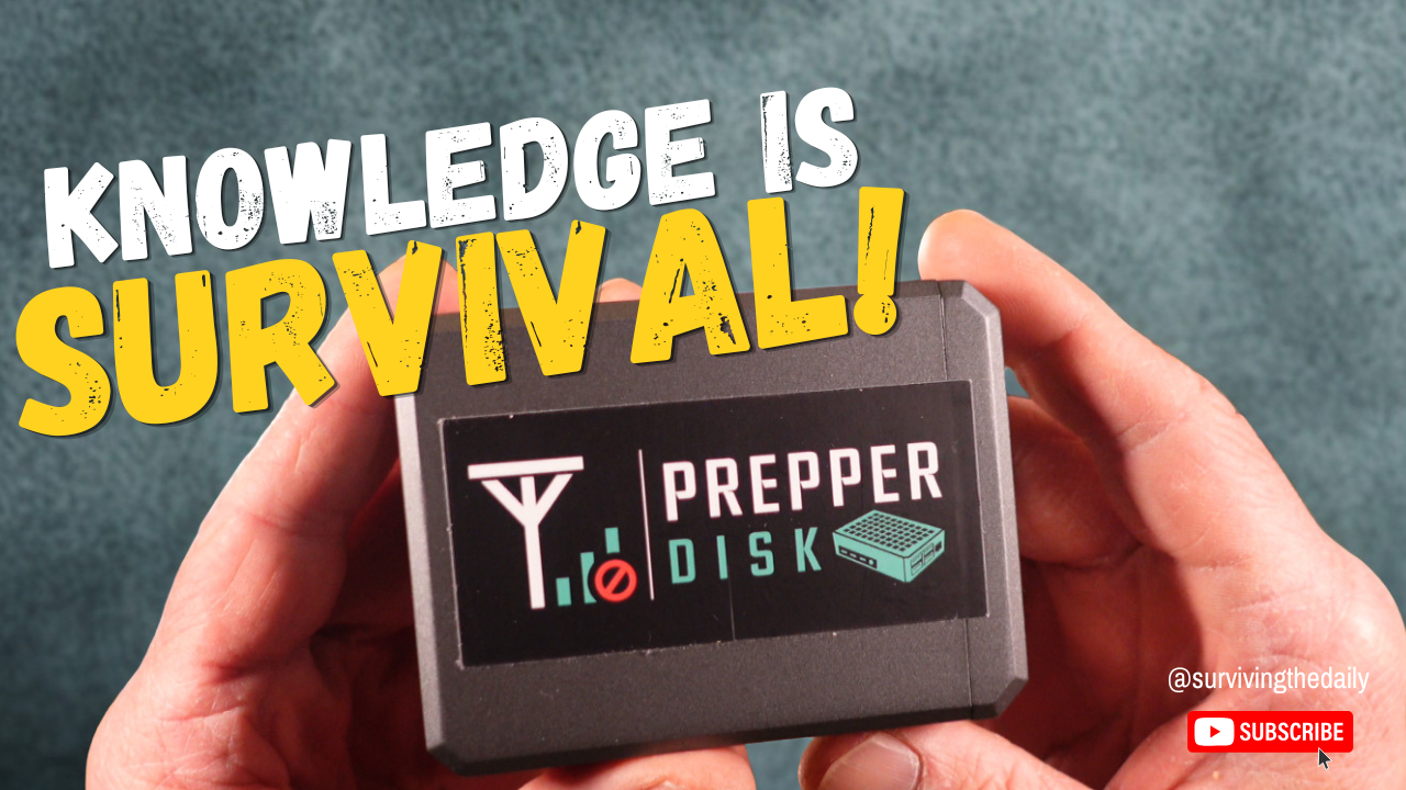 Prepper Disk Review: Knowledge Is Survival When the Grid Goes Down
