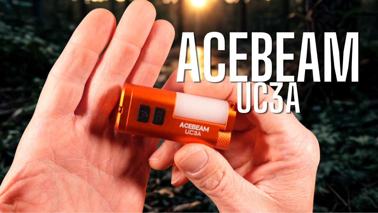 ACEBEAM UC3A Review: A Compact Multi-Color EDC Light With 900 Lumens