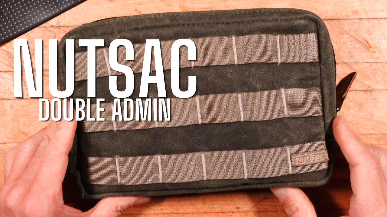 <h1>NutSac Double Admin Review: Premium Made in USA EDC Pouch</h1>