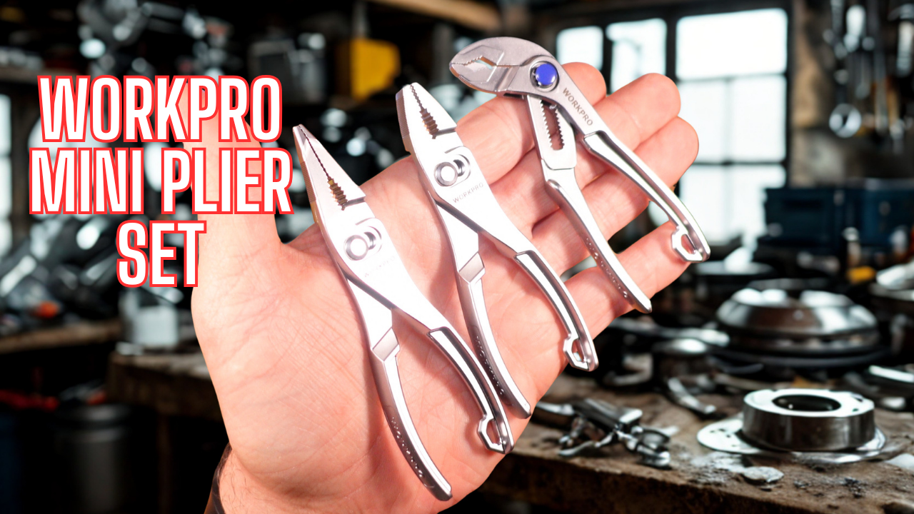 WORKPRO 3-Piece Compact Plier Set Review: A Mini Tool Kit Worth Paying Attention To