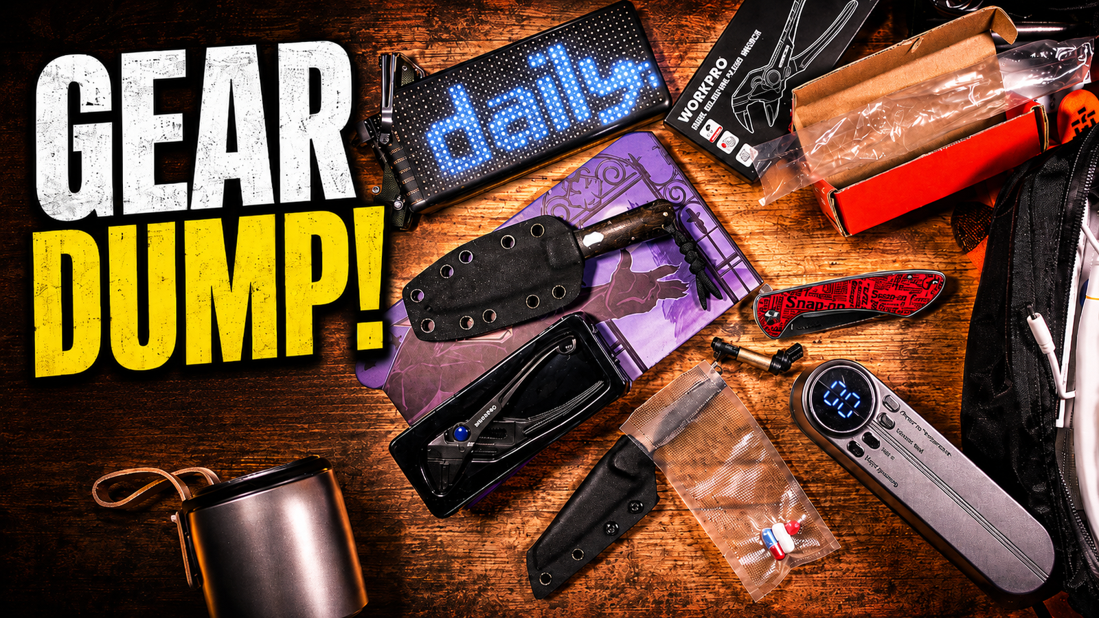 Recent Gear Roundup: Knives, Tools, Gloves, Shoe Dryer, Vacuum Sealer, and More
