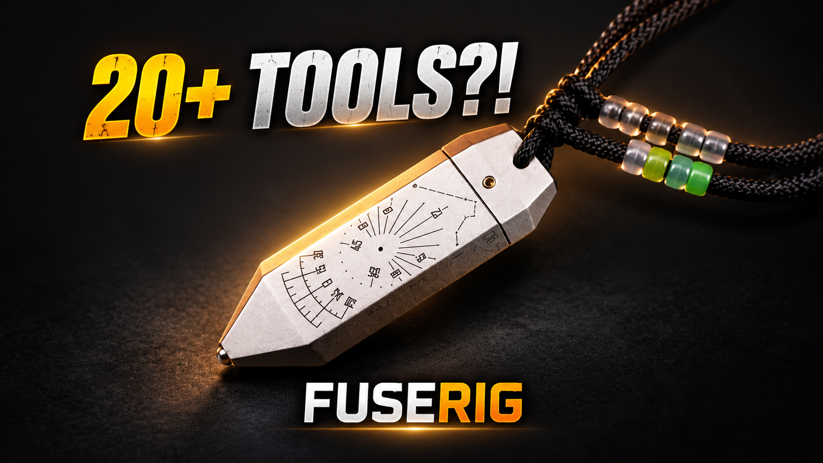 FuseRig Survival Pendant Review: 20+ Survival Tools You Can Wear
